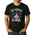 Science Girl Chemistry Biology Student Teacher Men's Casual T-Shirt Black Science Girl Chemistry Biology Student Teacher Men's Casual T-Shirt Black