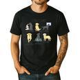 Science Labs Dogs Labrador Retriever Science Teacher Men's Casual T-Shirt Black Science Labs Dogs Labrador Retriever Science Teacher Men's Casual T-Shirt Black