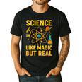 Science Like Magic But Real Nerdy Teacher Men's Casual T-Shirt Black Science Like Magic But Real Nerdy Teacher Men's Casual T-Shirt Black