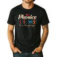 Science Of Reading Teacher Phonics Is My Love Language Men's Casual T-Shirt Black