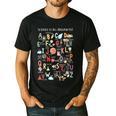 Science Teacher Alphabet Science Is All Around Us Teacher Men's Casual T-Shirt Black