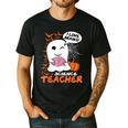 Science Teacher Cute Ghost Halloween Teacher Men Women Men's Casual T-Shirt Black Science Teacher Cute Ghost Halloween Teacher Men Women Men's Casual T-Shirt Black
