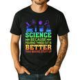 Science Teacher Because Figuring Things Out Is Better Than Men's Casual T-Shirt Black Science Teacher Because Figuring Things Out Is Better Than Men's Casual T-Shirt Black