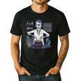 Science Teacher Halloween Skeleton Scientist Chemistry Men's Casual T-Shirt Black