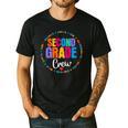 Second Grade Crew 2nd Back To School Teacher Team Squad Men's Casual T-Shirt Black Second Grade Crew 2nd Back To School Teacher Team Squad Men's Casual T-Shirt Black