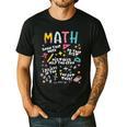 Show Your Work Math Teacher First Day Back To School Men's Casual T-Shirt Black Show Your Work Math Teacher First Day Back To School Men's Casual T-Shirt Black