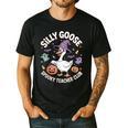 Silly Goose Spooky Teacher Club Halloween Witch Ghost Men's Casual T-Shirt Black Silly Goose Spooky Teacher Club Halloween Witch Ghost Men's Casual T-Shirt Black
