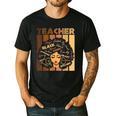 Smart Teacher Afro Girl Melanin African American Wowen Men's Casual T-Shirt Black Smart Teacher Afro Girl Melanin African American Wowen Men's Casual T-Shirt Black