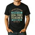 Social Studies Teacher Appreciation Men Women Men's Casual T-Shirt Black