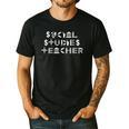 Social Studies Teacher Men Women T-Shirt Men's Casual T-Shirt Black Social Studies Teacher Men Women T-Shirt Men's Casual T-Shirt Black