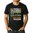 Social Studies Teacher Teach Scariest Zombies On Graveyard For Men Women Men's Casual T-Shirt Black Social Studies Teacher Teach Scariest Zombies On Graveyard For Men Women Men's Casual T-Shirt Black