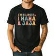 Spanish Teacher Groovy I'm Bilingual I Haha And Jaja Men's Casual T-Shirt Black Spanish Teacher Groovy I'm Bilingual I Haha And Jaja Men's Casual T-Shirt Black
