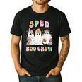 SPED Boo Crew Halloween Floral Ghost Special Ed SPED Teacher For Men Women Kids Men's Casual T-Shirt Black SPED Boo Crew Halloween Floral Ghost Special Ed SPED Teacher For Men Women Kids Men's Casual T-Shirt Black