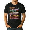 SPED Caffeinate Advocate Laminate Educate Teacher Facilitate For Men Women Men's Casual T-Shirt Black