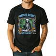 Spooky Halloween Math Teacher Men's Casual T-Shirt Black Spooky Halloween Math Teacher Men's Casual T-Shirt Black