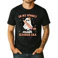 In My Spooky Math Teacher Era Groovy Retro Halloween Costume For Men Women Men's Casual T-Shirt Black In My Spooky Math Teacher Era Groovy Retro Halloween Costume For Men Women Men's Casual T-Shirt Black