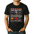 Spooky Syllables Teacher Halloween Educational Kids Men's Casual T-Shirt Black Spooky Syllables Teacher Halloween Educational Kids Men's Casual T-Shirt Black