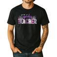 Spooky Teacher Halloween Costume Women Spooky Teacher Men's Casual T-Shirt Black