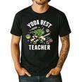 Star Wars Yoda Best Teacher Icons Men's Casual T-Shirt Black