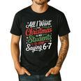 Students Saying 6-7 67 Six Seven Teacher Christmas Men's Casual T-Shirt Black Students Saying 6-7 67 Six Seven Teacher Christmas Men's Casual T-Shirt Black