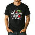 My Students Stole My Heart School Teacher Christmas Men Women Kids Men's Casual T-Shirt Black