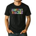 Substitute Teacher Women Back To School Substitute Teacher Men's Casual T-Shirt Black Substitute Teacher Women Back To School Substitute Teacher Men's Casual T-Shirt Black
