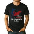 This Is My Super ESL Teacher Costume Lazy Halloween Men's Casual T-Shirt Black