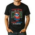 Super Hero Teacher Superheroes In Disguise Men's Casual T-Shirt Black Super Hero Teacher Superheroes In Disguise Men's Casual T-Shirt Black
