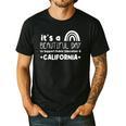 Support Public Education Teacher Red For Ed California For Men Women Kids Men's Casual T-Shirt Black