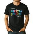 Sustantivo Maestra Fabulosa Adjetivo Spanish Teacher Men's Casual T-Shirt Black