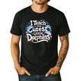 I Teach The Cutest Little Dolphins Cute Animal Teacher Men's Casual T-Shirt Black I Teach The Cutest Little Dolphins Cute Animal Teacher Men's Casual T-Shirt Black