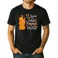 I Teach The Cutest Pumpkins Halloween Shirt For Teachers Men's Casual T-Shirt Black I Teach The Cutest Pumpkins Halloween Shirt For Teachers Men's Casual T-Shirt Black
