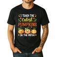 I Teach The Cutest Pumpkins Halloween Teacher Men's Casual T-Shirt Black I Teach The Cutest Pumpkins Halloween Teacher Men's Casual T-Shirt Black