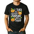 I Teach The Cutest Pumpkins In The Patch Teacher Men's Casual T-Shirt Black I Teach The Cutest Pumpkins In The Patch Teacher Men's Casual T-Shirt Black