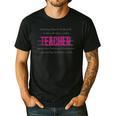 TEACH Inspirational Teacher Comfortable & Stylish T-Shirt Men's Casual T-Shirt Black TEACH Inspirational Teacher Comfortable & Stylish T-Shirt Men's Casual T-Shirt Black