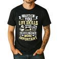 I Teach You Life Skills Home Economics Teacher Men's Casual T-Shirt Black I Teach You Life Skills Home Economics Teacher Men's Casual T-Shirt Black