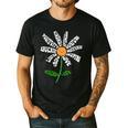Teach Love Inspire Teachers Inspirational Flower Teachers Men's Casual T-Shirt Black Teach Love Inspire Teachers Inspirational Flower Teachers Men's Casual T-Shirt Black