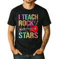 I Teach Rockstars Band Vibes Teacher Rocks My Music Teaching Men's Casual T-Shirt Black I Teach Rockstars Band Vibes Teacher Rocks My Music Teaching Men's Casual T-Shirt Black