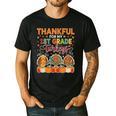 Teach Thanksgiving Teacher Thankful For My 1st Grade Turkeys Men's Casual T-Shirt Black Teach Thanksgiving Teacher Thankful For My 1st Grade Turkeys Men's Casual T-Shirt Black