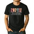 Teacher 2ND Grade Team Like a Normal Team But Much Cooler Men's Casual T-Shirt Black