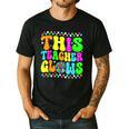 This Teacher 80s 90s Teachers's Day Glows Last Day Of School Men's Casual T-Shirt Black This Teacher 80s 90s Teachers's Day Glows Last Day Of School Men's Casual T-Shirt Black