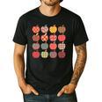 Teacher Apple Back To School Art For School Supplies Men's Casual T-Shirt Black Teacher Apple Back To School Art For School Supplies Men's Casual T-Shirt Black