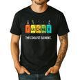 Teacher The Coolest Element Chemistry Periodic Table Science Men's Casual T-Shirt Black