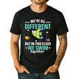Teacher We All Different But In This Class We Swim Together Men's Casual T-Shirt Black Teacher We All Different But In This Class We Swim Together Men's Casual T-Shirt Black