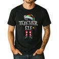 The Teacher Elf Shirt Matching Family Christmas Elf Men Women Kids Men's Casual T-Shirt Black The Teacher Elf Shirt Matching Family Christmas Elf Men Women Kids Men's Casual T-Shirt Black