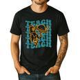 Teacher Outer Space Science Astronomy Planet Saturn Teach Men's Casual T-Shirt Black Teacher Outer Space Science Astronomy Planet Saturn Teach Men's Casual T-Shirt Black
