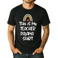 This Is My Teacher Pajama Shirt Teacher Life Tee Men's Casual T-Shirt Black This Is My Teacher Pajama Shirt Teacher Life Tee Men's Casual T-Shirt Black
