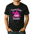 Teacher Shark Female Teacher Men's Casual T-Shirt Black Teacher Shark Female Teacher Men's Casual T-Shirt Black