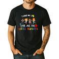 Teacher Shirt I Love My Job For All The Little Reasons Men's Casual T-Shirt Black