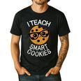 Teacher Shirt I Teach Smart Cookies Shirt Nerd Tee Men's Casual T-Shirt Black